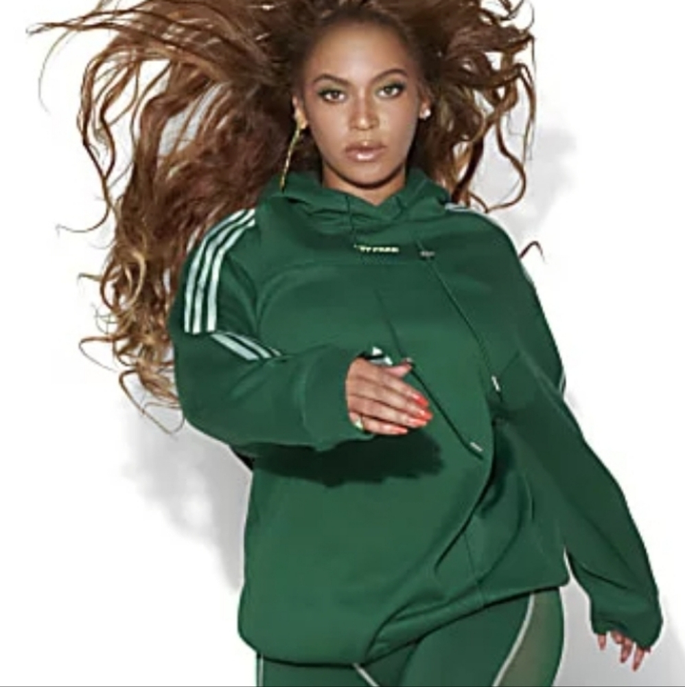 Adidas x Ivy Park long sleeve Hoodie Rare Dark Green (unisex / gender neutral)